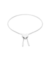 Adornia Heart Bolo Bracelet In Silver - Tone