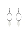 ADORNIA TWO TIER DROP EARRINGS