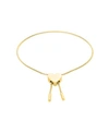 Adornia 14k Yellow Gold Brass Heart Bolo Bracelet