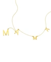 ADORNIA MAMA LARIAT NECKLACE