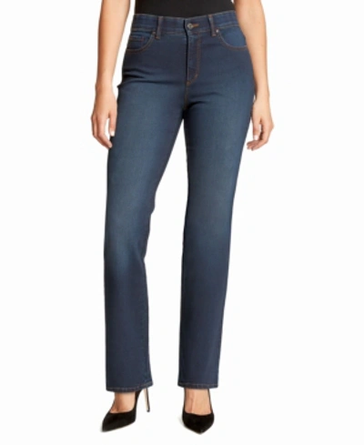 Gloria Vanderbilt Women's Relaxed Straight Long Length Jeans In Stamford