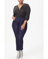 Nydj Plus Size Sheri Slim Leg Jeans In Rinse