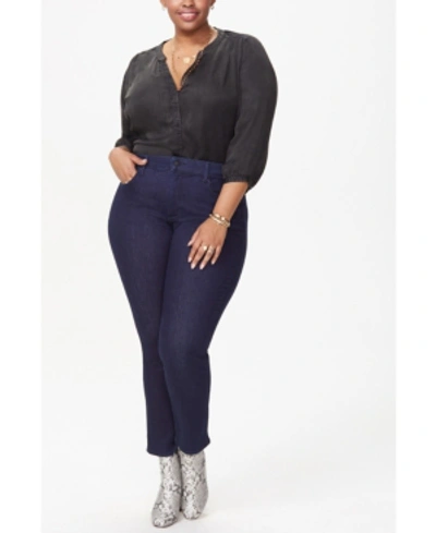 Nydj Plus Size Sheri Slim Leg Jeans In Rinse