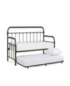 Hillsdale Kirkland Daybed With Trundle - Twin In Bronze