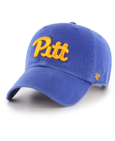 47 Brand Pittsburgh Panthers Clean Up Cap In Royalblue
