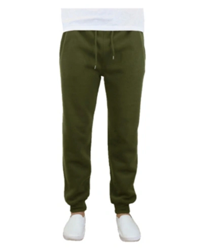 Galaxy By Harvic Men's Slim Fit Jogger Pants In Olive