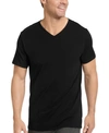 Jockey Men's Active Ultra Soft V-neck T-shirt In White/black/grey