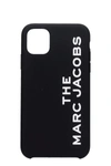 MARC JACOBS IPHONE 11 CASE IPHONE / IPAD CASE IN BLACK SILICONE,11590832