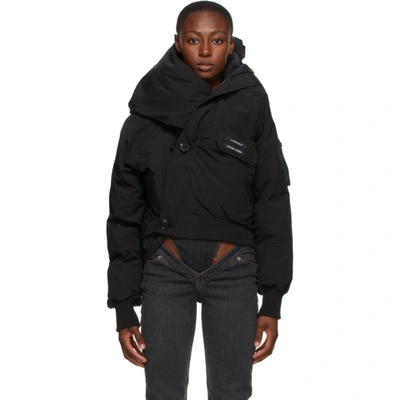 Y/project X Canada Goose Chilliwack Oversized Bomber Jacket In Black