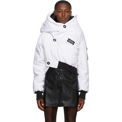 Y/project X Canada Goose Twisted Chilliwack羽绒夹克 In White
