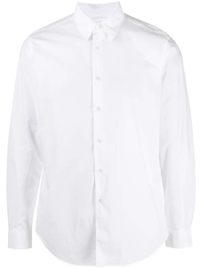 Aspesi Button-up Cotton Shirt In White
