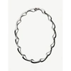 Georg Jensen Sterling Silver Infinity Link Collar Necklace, 16.93