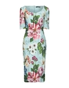 Dolce & Gabbana Midi Dresses In Light Green