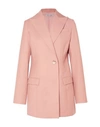 ANNA QUAN ANNA QUAN WOMAN SUIT JACKET PINK SIZE 0 POLYESTER, RAYON,49605783JA 5