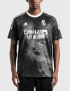 Adidas Originals Adidas X Pharrell Williams Real Madrid Human Race Jersey In Black