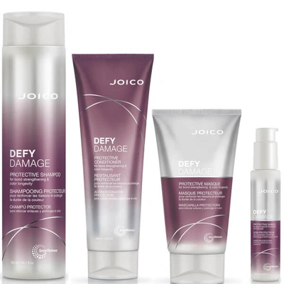 Joico Defy Damage Shampoo, Conditioner, Masque And Shield Set