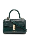 LANCASTER CROCODILE EFFECT TOTE