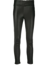 ARMA HIGH-RISE CROPPED SKINNY TROUSERS