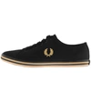 FRED PERRY FRED PERRY KINGSTON TWILL TRAINERS BLACK