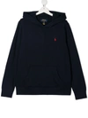 Polo Ralph Lauren Kids Felpa Con Cappuccio Per Bambini In Blue