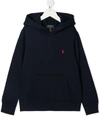 Polo Ralph Lauren Kids Felpa Con Cappuccio Per Bambini In Blue