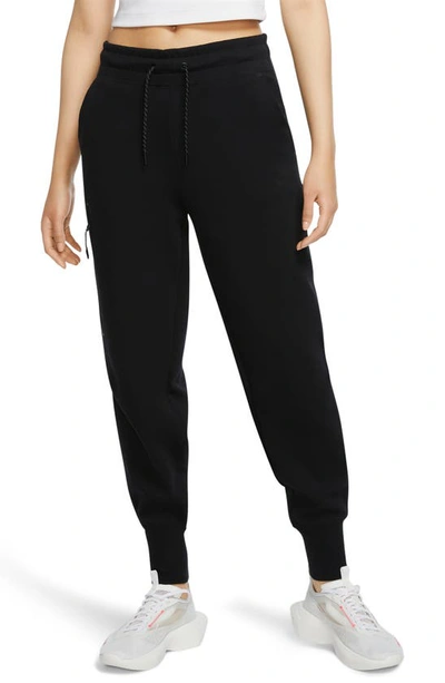 Nike Tech Fleece Joggers In Black/ Black