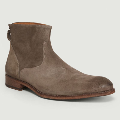 Anthology Paris Suede Boots 6834 Caribou  In Brown