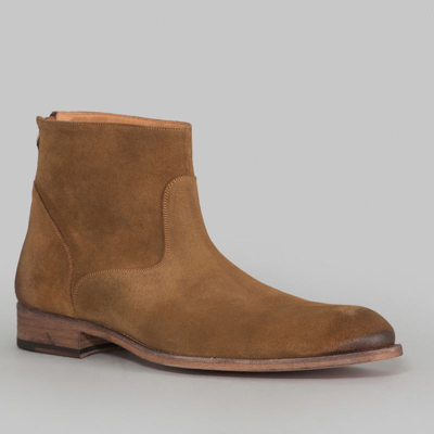 Anthology Paris Suede Boots 6834 Tobacco  In Brown