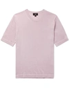 Dunhill Cashmere T-shirt In Purple