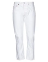 Haikure Fitted Buttoned Jeans In White