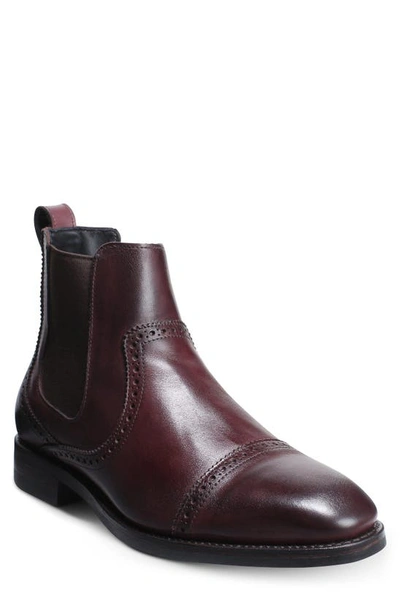 Allen Edmonds Lombard Chelsea Boot In Merlot