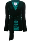 GALVAN WINTER SUN VELVET-EFFECT JACKET