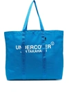 UNDERCOVER LARGE LOGO TOTE BAG