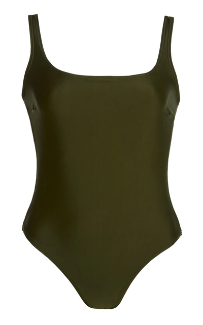 Matteau Women's Nineties One-piece Swimsuit In White,black