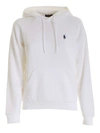 Polo Ralph Lauren Logo Embroidery Sweatshirt In White In White