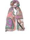 BLUMARINE PAISLEY PRINT STOLE IN MULTIcolour