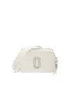 MARC JACOBS THE SOFTSHOT SCALLOPED BAG IN WHITE