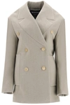 JACQUEMUS JACQUEMUS LE CABAN OVERSIZED DOUBLE BREASTED COAT