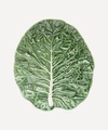 Bordallo Pinheiro Cabbage Fruit Bowl In Green