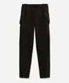 MONCLER TAPERED STRETCH-COTTON TWILL CARGO TROUSERS,000708971