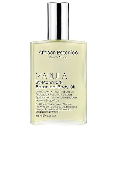 African Botanics Marula Stretch Mark Botanical Body Oil In N,a