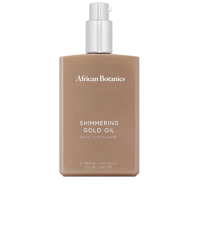 African Botanics Marula Shimmering Gold Oil In N,a