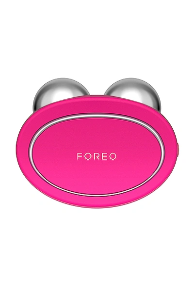 Foreo Bear Smart Microcurrent Facial Toning Device In Fuchsia
