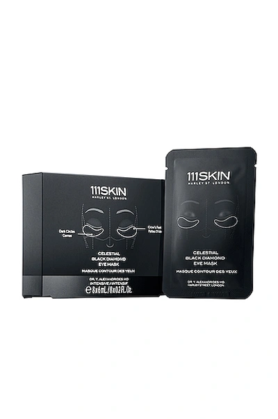 111skin Celestial Black Diamond Eye Mask 8 Pack In N,a