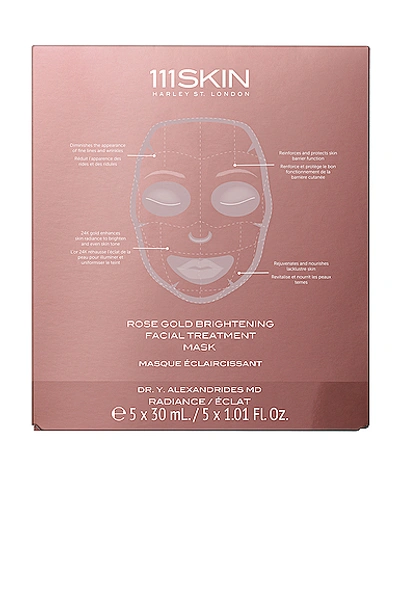 111skin Rose Gold Brightening Facial Treatment Mask In White