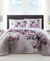 Vince Camuto Home Lissara 3 Piece Comforter Set, Full/queen In Multi