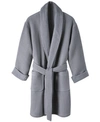 Hotel Collection Cotton Waffle Textured Bath Robe, Exclusively At Macy's In Brushed Alloy