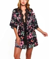 ICOLLECTION WOMEN'S FLORAL LACED TRIMMED WRAP