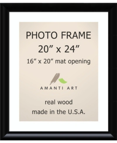 Amanti Art Steinway Black 20" X 24" Matted To 16" X 20" Opening Wall Picture Photo Frame