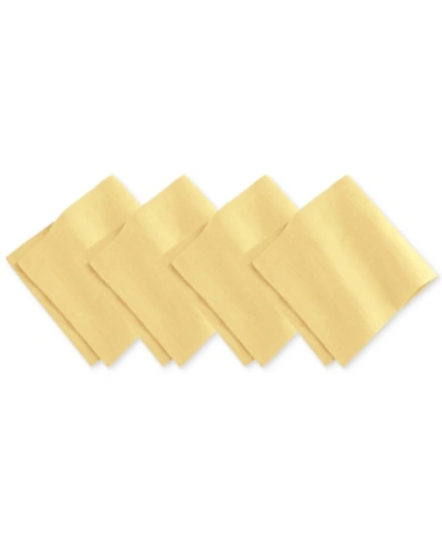 Villeroy & Boch La Classica Linen Napkin, Set Of 4 In Lemon